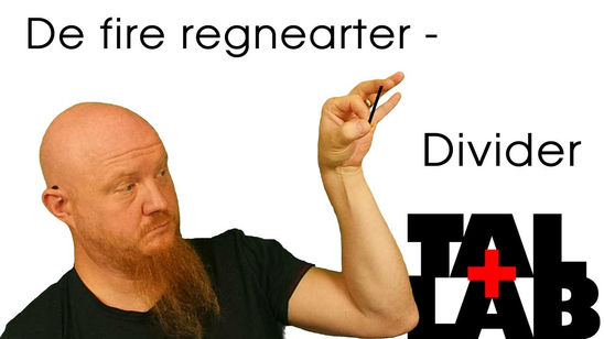 Sådan dividerer (deler) du